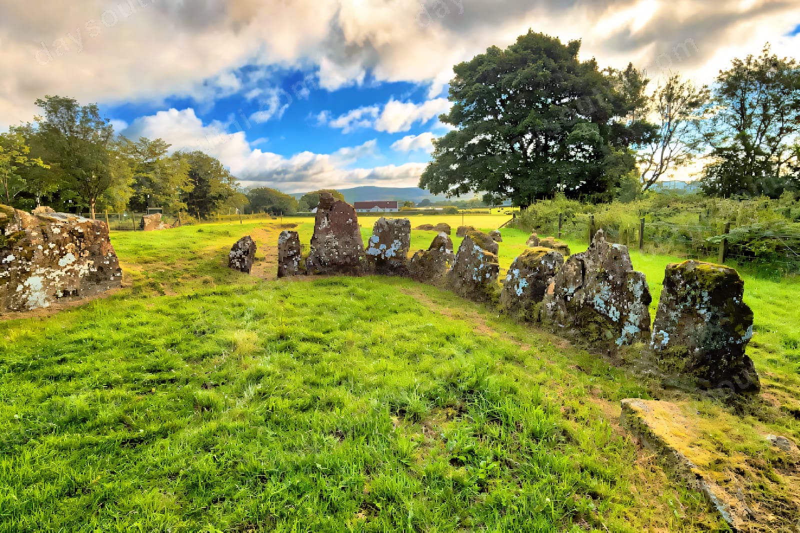 Ballymacaldrack Court Cairn (Dooey's Cairn)