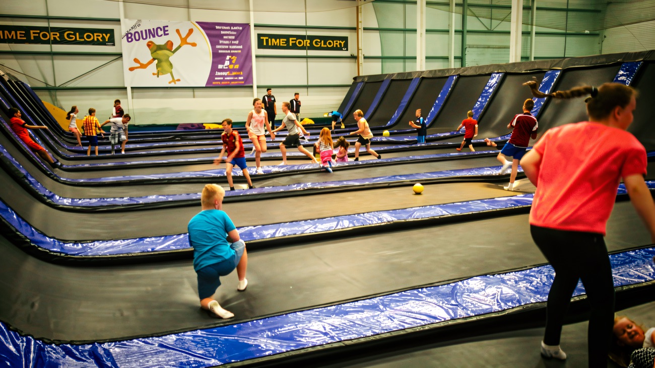 The Bounce inflatable arena