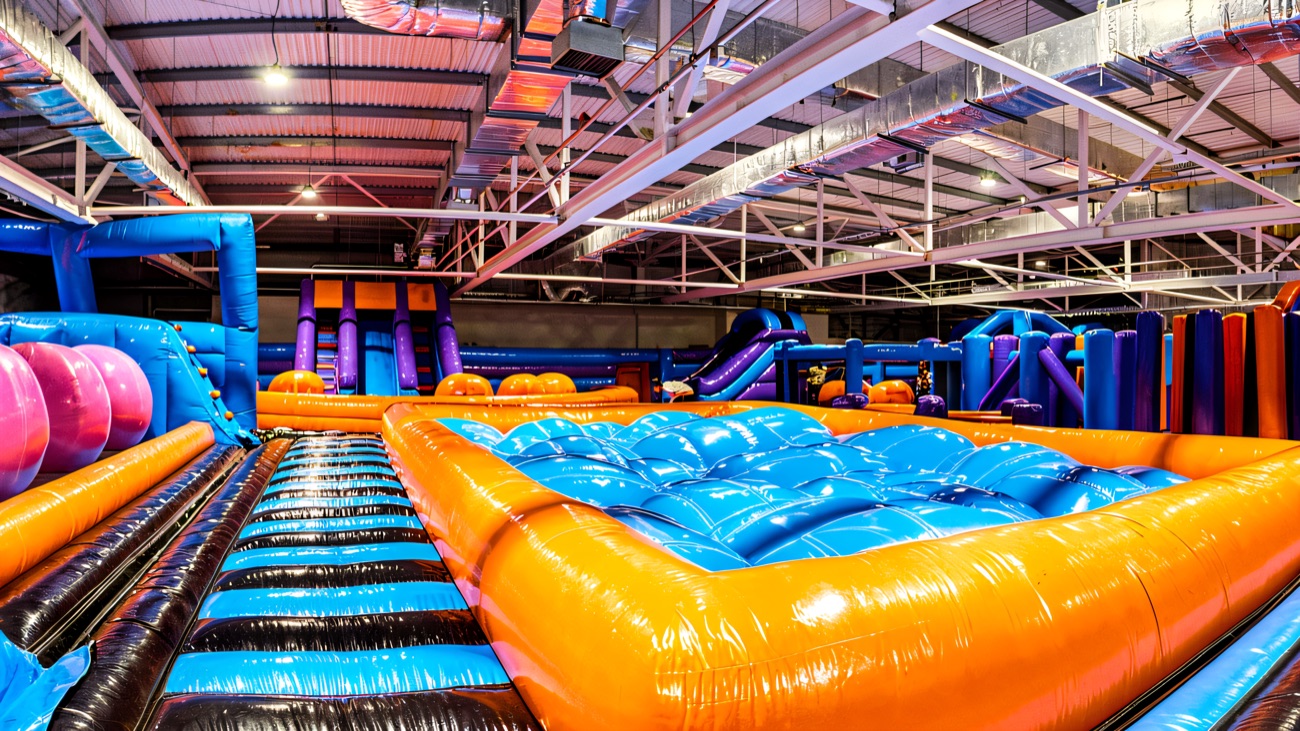 The inflatable arena