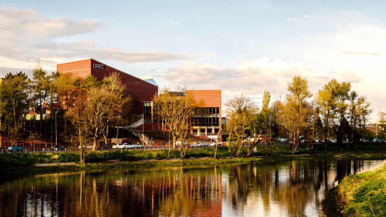 The theatre on the banks of the Lagan