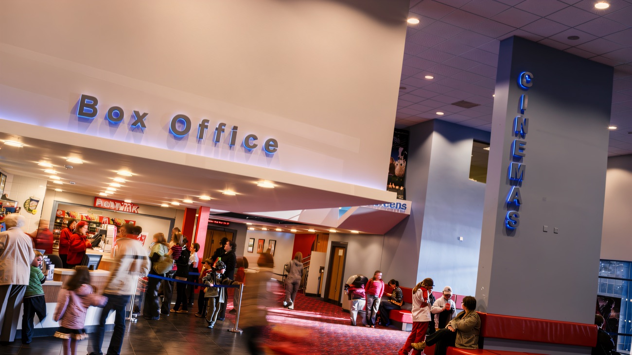 The box office and foyer