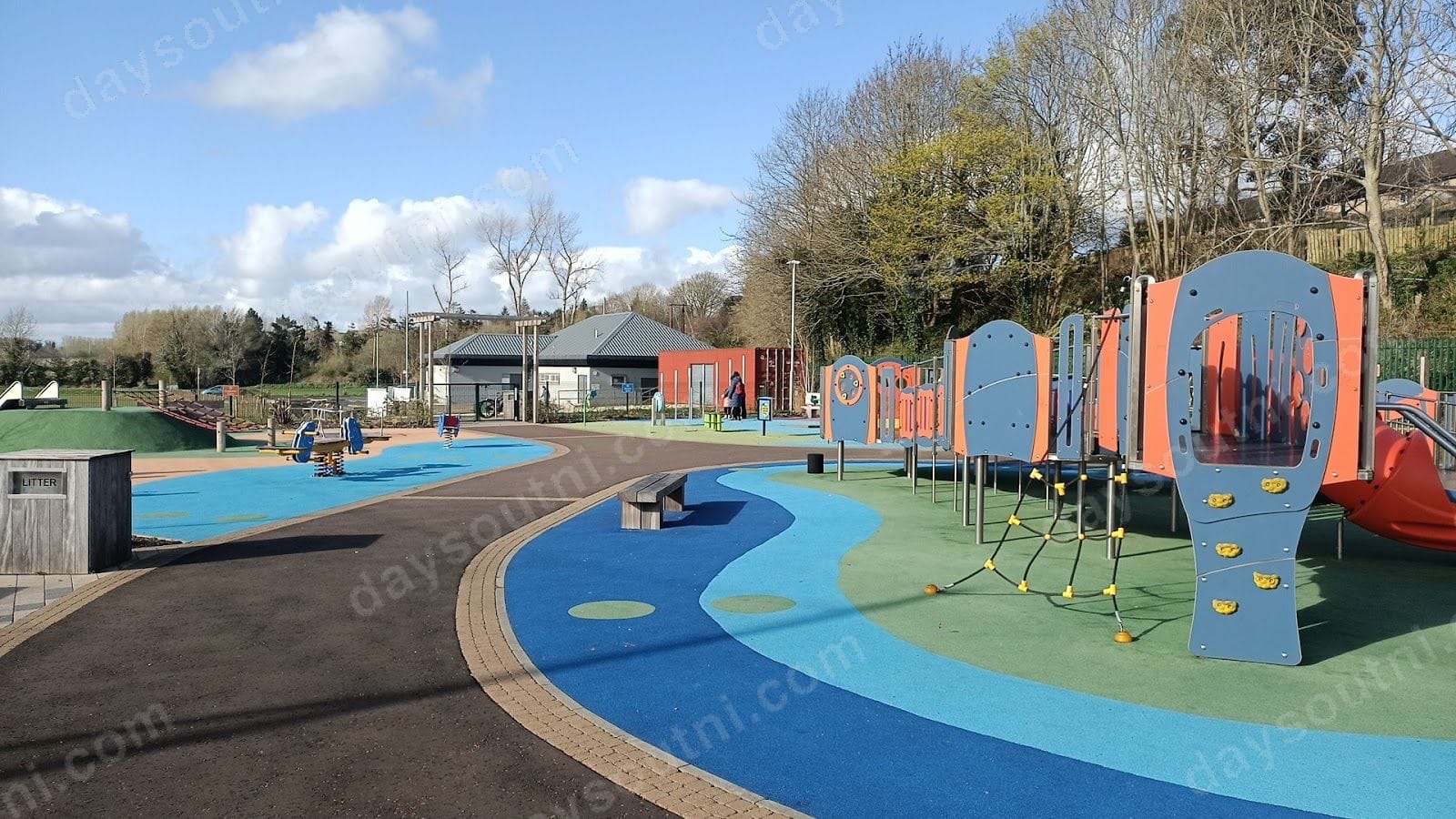 Roe Mill Play Park climbing equipment