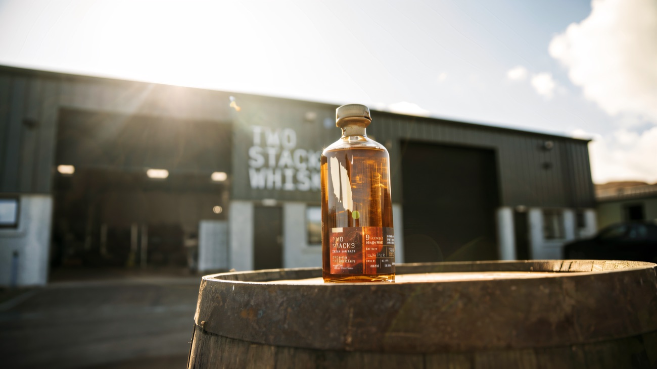 Two Stacks at the distillery