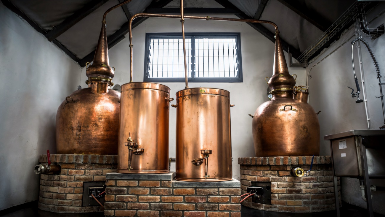 The whiskey pot stills